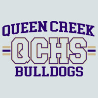 Adult Queen Creek QCHS Bulldogs T-shirt Design