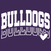 Adult Bulldogs Heart Hoodie Design