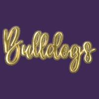 Adult Bulldogs Glitter & Puff Hoodie Design