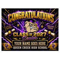 Class of 2027 Senior Sign Design