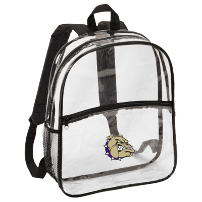 Bulldogs Clear Backpack Bulldogs Clear Backpack Thumbnail