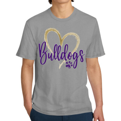Bulldogs Heart Perfect Weight Tee Bulldogs Heart Perfect Weight Tee Thumbnail