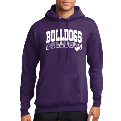 Adult Bulldogs Heart Hoodie Adult Bulldogs Heart Hoodie Thumbnail